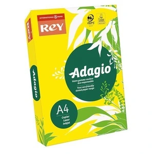 Папір кольоровий REY Adagio Yellow 66  А4 80г/м2 жовтий  інтенсив 500 арк. (16.7360)