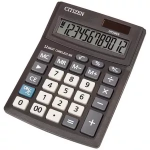 Калькулятор настільний 12-розрядний Citizen CMB-1201 BK 102x137x31