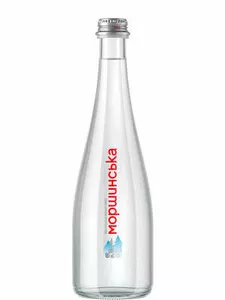 Вода мінеральна Моршинська слабогазована скляна пляшка 0,5 л (206 05)