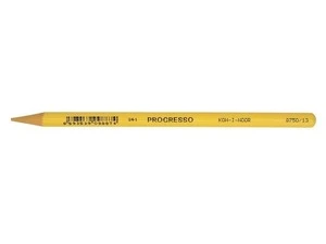 Олівець кольорові KOH-I-NOOR Progresso dark yellow темно-жовтий дерев'яний шестигранний без гумки (8750/13)