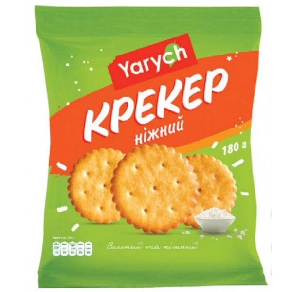Крекер Ярич Ніжний 180 г (356217)