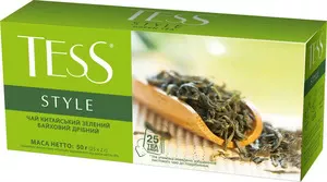 Чай в пакетиках Tess Style зелений 2г х 25 шт (801889)