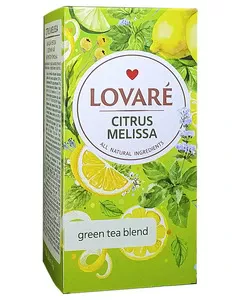 Чай в пакетиках LOVARE Citrus Melisa 1.5г х 24 шт (876845)