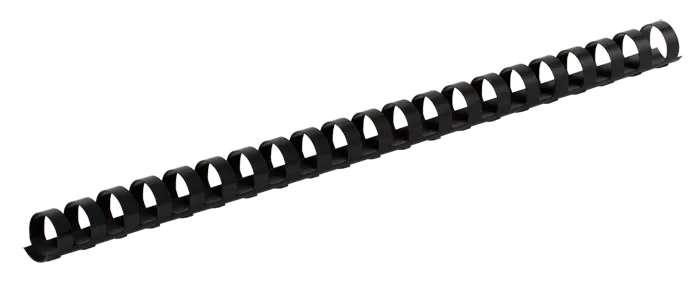 Пружина пластикова Buromax d16мм чорна 100шт/уп (BM.0505-01)