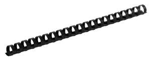 Пружина пластикова Buromax d16мм чорна 100шт/уп (BM.0505-01)