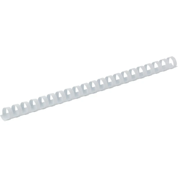 Пружина пластикова Buromax d8мм біла 100 шт/уп (BM.0501-12)