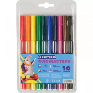 Фломастери 10 кольорів Centropen (7790/10)