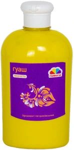 Фарба гуашева 500 мл жовта Творчість (404212)