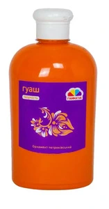 Фарба гуашева 500 мл помаранчева Творчість (404221)