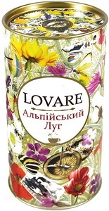Чай розсипний LOVARE в тубі Альпійські трави 80г (871369)