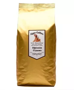 Кава мелена Eggo Coffee Арабіка Ефіопія Сідамо 1 кг (002169)