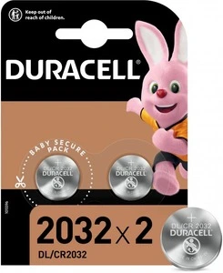 Батарейки Durasel CR-2032 літієві 1 шт/уп 3 V  (CR-2032)