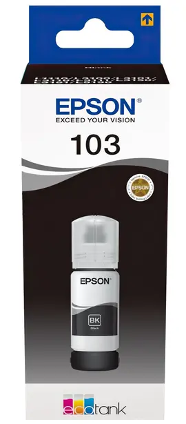 Контейнер з чорнилом EPSON L31xx Black (103) (C13T00S14A)                                                                                             . Фото 2