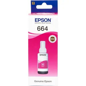 Контейнер з чорнилом EPSON L100 Magenta (T6643) . Фото 2