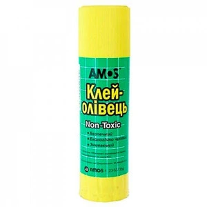 Клей-олівець Amos 35 г PVP (3235)