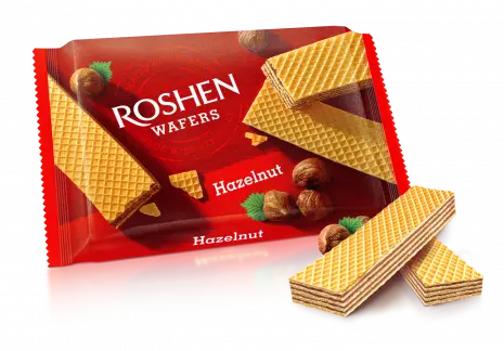 Вафлі Roshen Wafers горіхи 216 г (2882)