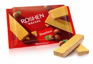 Вафлі Roshen Wafers горіхи 216 г (2882)