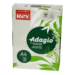 Папір кольоровий REY Adagio 06 Grey А4 80г/м2 сірий 500 арк. (16.7351)