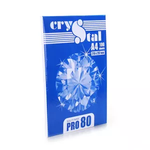 Папір офісний Crystal Pro  А4 80г/м2 100 арк. (16.4270)