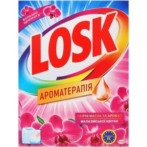 Пральний порошок Losk ручне прання аромотерапія 400 г (519549)