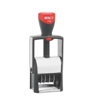 Датер пластиковий Colop 4 мм. 24х41 мм. рядків 2 (2160 Set )