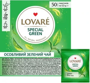 Чай в пакетиках LOVARE Special Green 1.5г х 50 шт (875459)