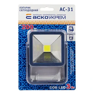 Ліхтарик світлодіодний Аскоукрем АС-31 (504634). Фото 3