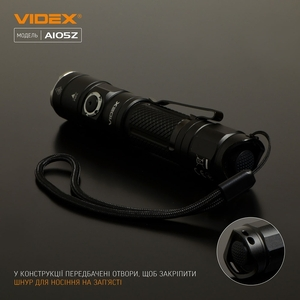 Ліхтарик портативний світлодіодний Videx VLF-A105Z 1200Lm 5000K (26567). Фото 11