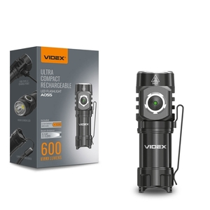 Ліхтарик портативний світлодіодний Videx VLF-A055 600Lm 5700K (26569)