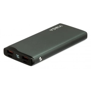 Повербанк Vinga VPB1QPALD 10000 mAh QC3.0+PD 3 ports LCD metal (U0543287). Фото 2