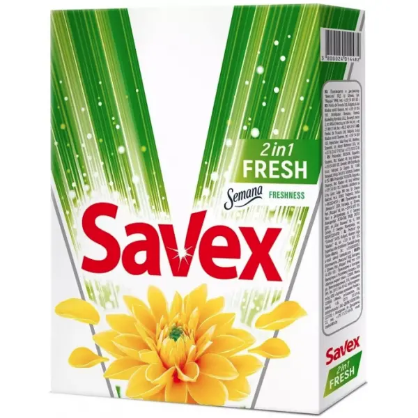 Пральний порошок SAVEX Fresh автомат 400 г (021411)