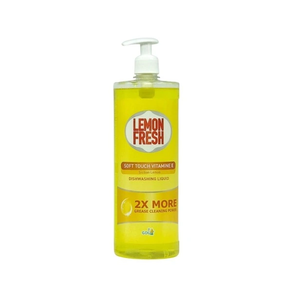 Засіб для миття посуду  концентрат Lemon Fresh жовтий 1л (6623079)