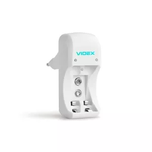 Зарядний пристрій VCH-N201 2 слоти АА ААА і 9V Videx (293479)