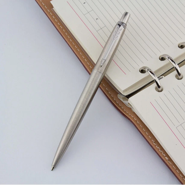Ручка кулькова Parker Jotter чорнило синє метал (531700). Фото 3