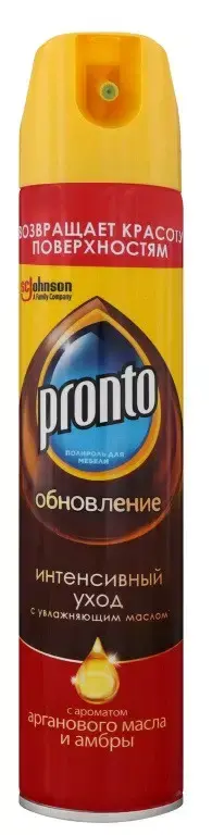Спрей поліроль Pronto блиск 250 мл. (330673)