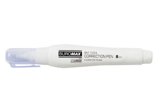 Коректор-ручка Buromax з металевим наконечником 8 мл. (BM.1033)