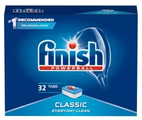 Таблетки для миття посуду в посудомийних машинах Finish в таблетках 32 шт (103.14.582)