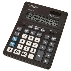 Калькулятор офісний Eleven CDB-1401BK чорний 14-и розрядний 155х205х35 мм (CDB-1401)