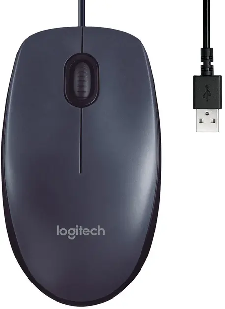 Комп'ютерна миша Logitech M100 провідна  (910-006652)