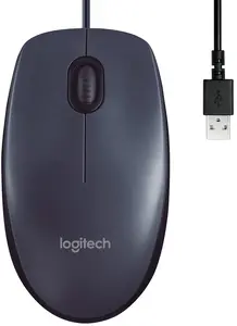 Комп'ютерна миша Logitech M100 провідна  (910-006652)