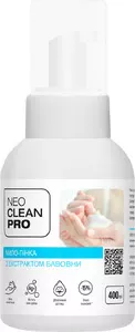 Мило-піна NeoCleanPro з екстрактом бавовни з дозатором 400мл (110431)