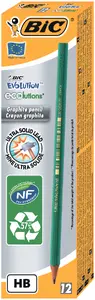 Олівець чорнографітний BIC Evolution пластиковий шестигранний HB без гумки (bc8803112). Фото 2