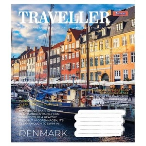 Зошит шкільний 1 Вересня Traveller А5 36 арк. лінія м'яка політурка (766423). Фото 4
