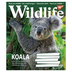 Зошит шкільний YES Wild life А5 60 арк. клітинка м'яка політурка  (766067)