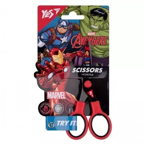 Ножиці дитячі YES "Marvel.Avengers" 130 мм з принтом на лезі (480415)