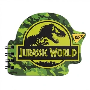Блокнот YES "Jurassic World" А7 24арк. на подвійній cпіралі  фігурний (681816)