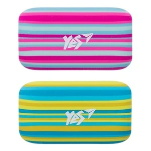 Гумка фігурна YES "Stripes" 2 кольори/уп. стирає олівець (560528). Фото 2