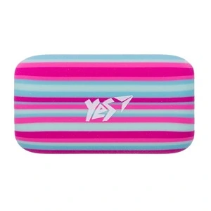 Гумка фігурна YES "Stripes" 2 кольори/уп. стирає олівець (560528)