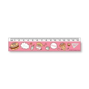 Лінійка YES Pusheen 15см пластик (370609)