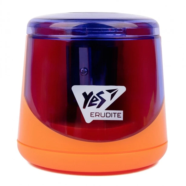 Чинка YES "Erudite" з контейнером на 1 отвір автоматична зі змінним лезом (620558)